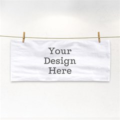 Personalized Tropical Summer Flamingo Name Any Text Hand Towel Hand Towel View1