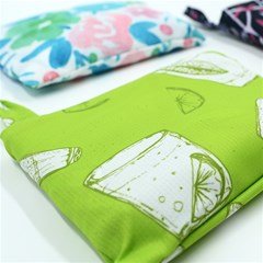Personalized Tropical Summer Name Any Text Premium Foldable Grocery Recycle Bag Premium Foldable Grocery Recycle Bag View11