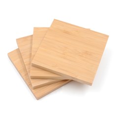 Personalized Family Name Bamboo Coaster Set View7