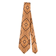Faux Animal Print Pattern Neckties (two Side) 