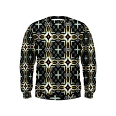 Faux Animal Print Pattern Boys  Sweatshirts