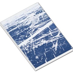 Blue And White Art Large Memo Pads