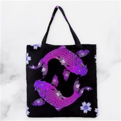Koi Carp Fish Water Japanese Pond Grocery Tote Bag