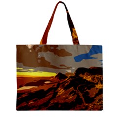 Scotland Monti Mountains Mountain Zipper Mini Tote Bag
