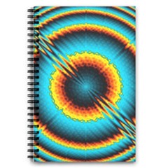 Art Artwork Fractal Digital Art Geometric 5 5  X 8 5  Notebook