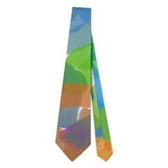 Paint Brushes On A White Background                           Necktie