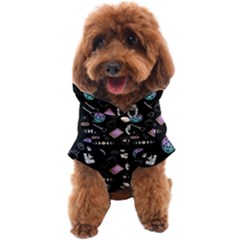 Small Witch Goth Pastel Print Dog Coat