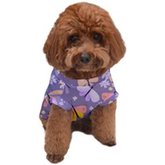 Vector-seamless-pattern-with-butterflies-beetles Dog T-shirt