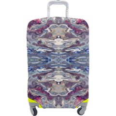 Abstract Pouring Luggage Cover (large)