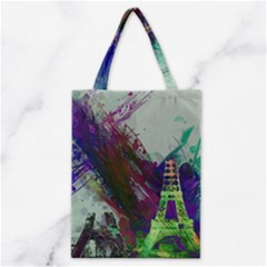 Eiffel Tower Paris France Europe Classic Tote Bag