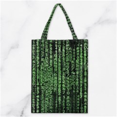 Matrix Technology Tech Data Digital Network Classic Tote Bag