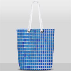 Background Abstract Texture Full Print Rope Handle Tote (small)