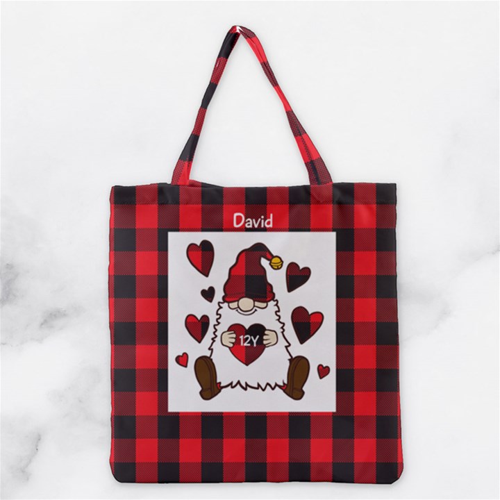 Mini Guy Grocery Tote Bag