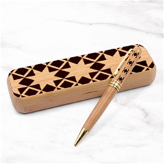 Colorful Stars Pattern                                                              Alderwood Pen Set
