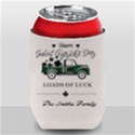 Personalized St Patricks Day Trucker Family Name Can Cooler View1