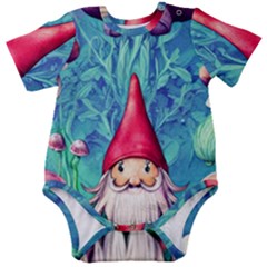 Mushroom Magic Baby Short Sleeve Bodysuit