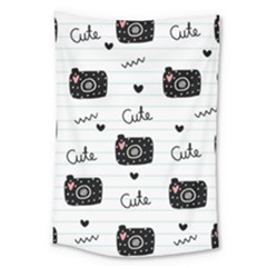 Cute-cutes Large Tapestry