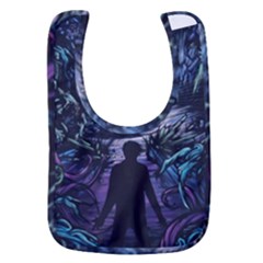 Horror Psychedelic Art Baby Bib