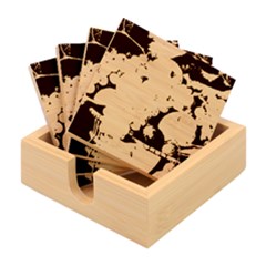 Fruits Bamboo Coaster Set