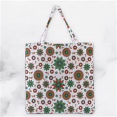 Pattern Abstract Seamless Grocery Tote Bag