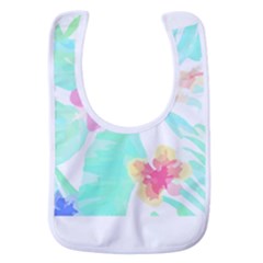 Hawaii T- Shirt Hawaii Flower Pattern T- Shirt Baby Bib
