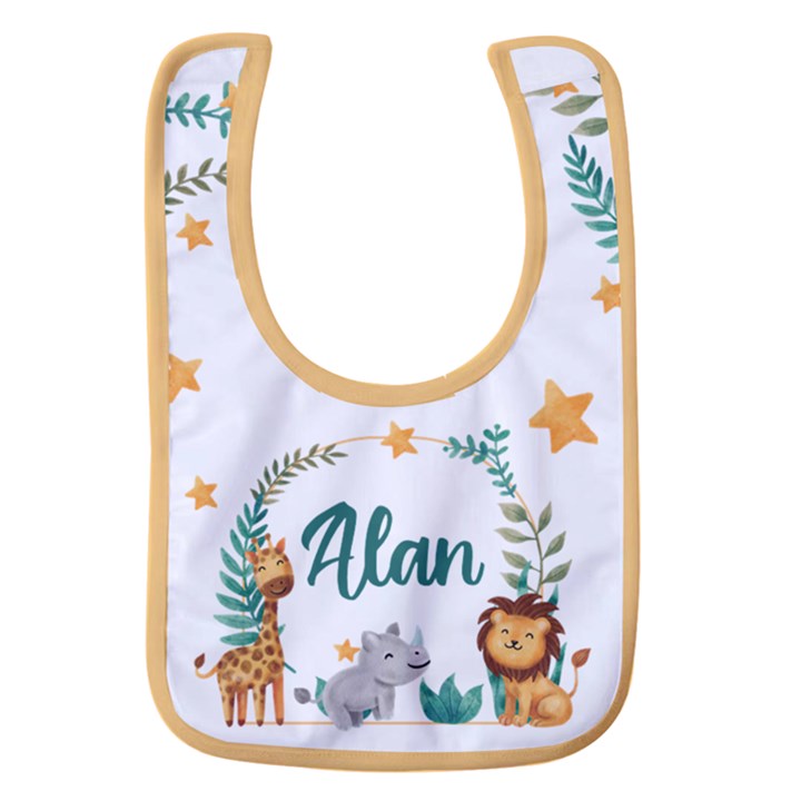 Animal Name Baby Bib Baby Bib