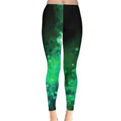Shine Aquamarine St Patrick Day Leggings 