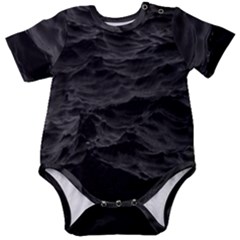 Black Sea Minimalist Dark Aesthetics Vaporwave Baby Short Sleeve Bodysuit