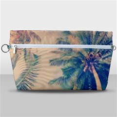 Palm Trees Beauty Nature Clouds Summer Handbag Organizer