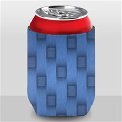 Blue Pattern Texture Can Holder