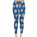 Personalized Couple Many Faces Everyday Leggings Everyday Leggings  View1