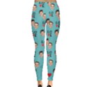 Personalized Couple love Many Faces Everyday Leggings Everyday Leggings  View2