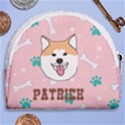 Personalized Pet Illustration Horseshoe Style Canvas Pouch Horseshoe Style Canvas Pouch View2