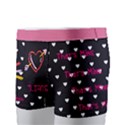 Personalized Photo Name Heart pattern Boxers Men s Boxer Briefs View2