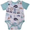 Personalized Animal Name Baby Short Sleeve Bodysuit Baby Short Sleeve Bodysuit View1