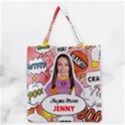 Personalized Super Mom Mother Photo Name Tote Bag Grocery Tote Bag View2