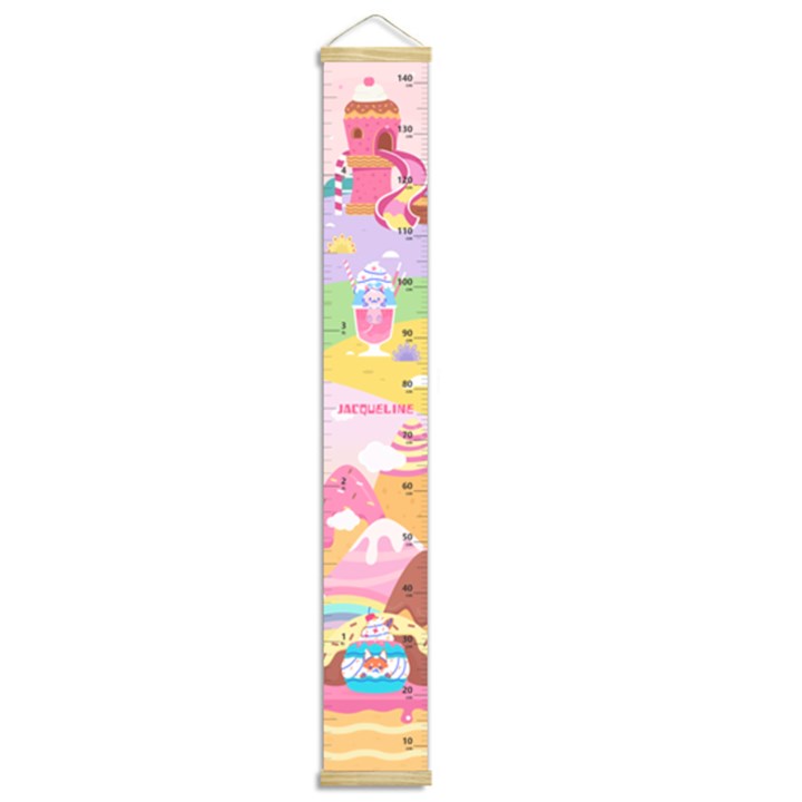 Personalized Candy Land Name Growth Chart Height Ruler For Wall Growth Chart Height Ruler For Wall