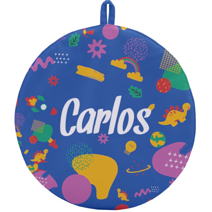 Personalized Childhood illustration Any Text Round Trivet Round Trivet