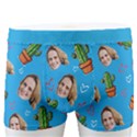 Personalized Photo Many Face Head Cactus Boxer Men s Boxer Briefs View1