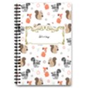 Personalized Name Fox Notebook 5.5  x 8.5  Notebook View1