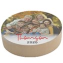 Personalized Photo Family Name Any Text Wooden Bottle Opener Wooden Bottle Opener (Round) View1