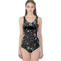 Universe Star Planet Galaxy One Piece Swimsuit