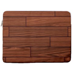 Seamless Wooden Planks Brown Wooden Background 17  Vertical Laptop Sleeve Case With Pocket