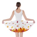 Personalized Name Fall Autumn Pattern With Frame Dress Skater Dress View2