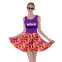 Personalized Name Halloween Witch Pattern Dress Skater Dress View1