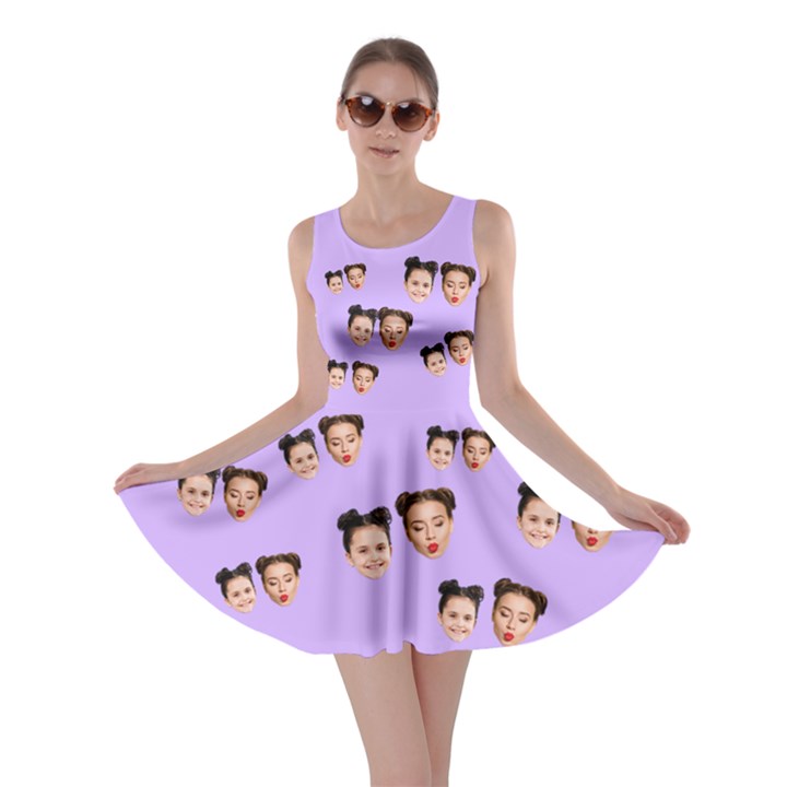 Personalized Double Face with Skater Dress Skater Dress