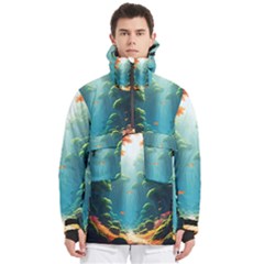 Autumn Trees Nature Men s Pullover Zip Ski And Snowboard Waterproof Breathable Jacket