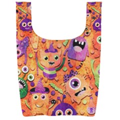 Halloween Monsters Foldable Shopping Bag