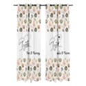 Personalized Name Any Text Fall animal Window Curtain  Window Curtain (Large 96 ) View1