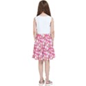 Personalized Name Flowers Pattern Kids  Skater Dress Kids  Skater Dress View4